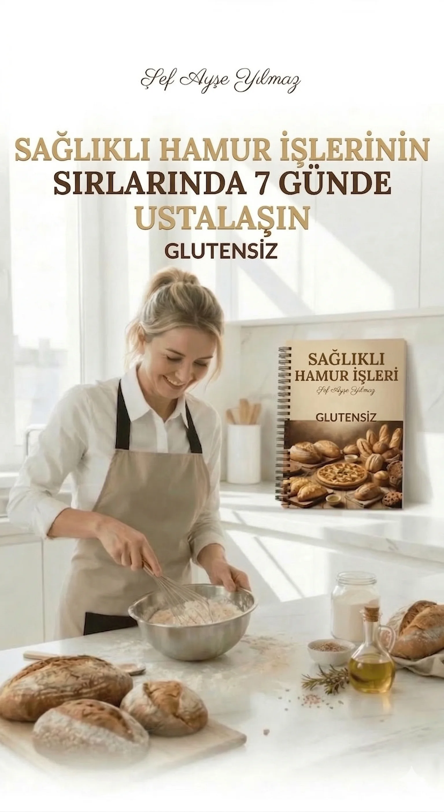 Cover – Healthy Bakery by Chef Ayşe Yılmaz